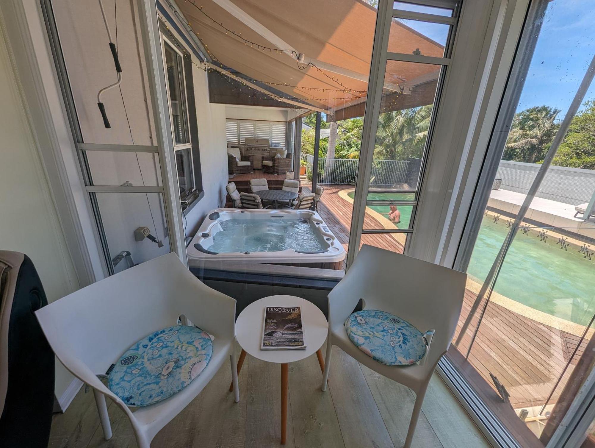 Ferienwohnung Phoenix Oasis, Family And Pet Friendly, With Private Pool And Spa Port Macquarie Exterior foto