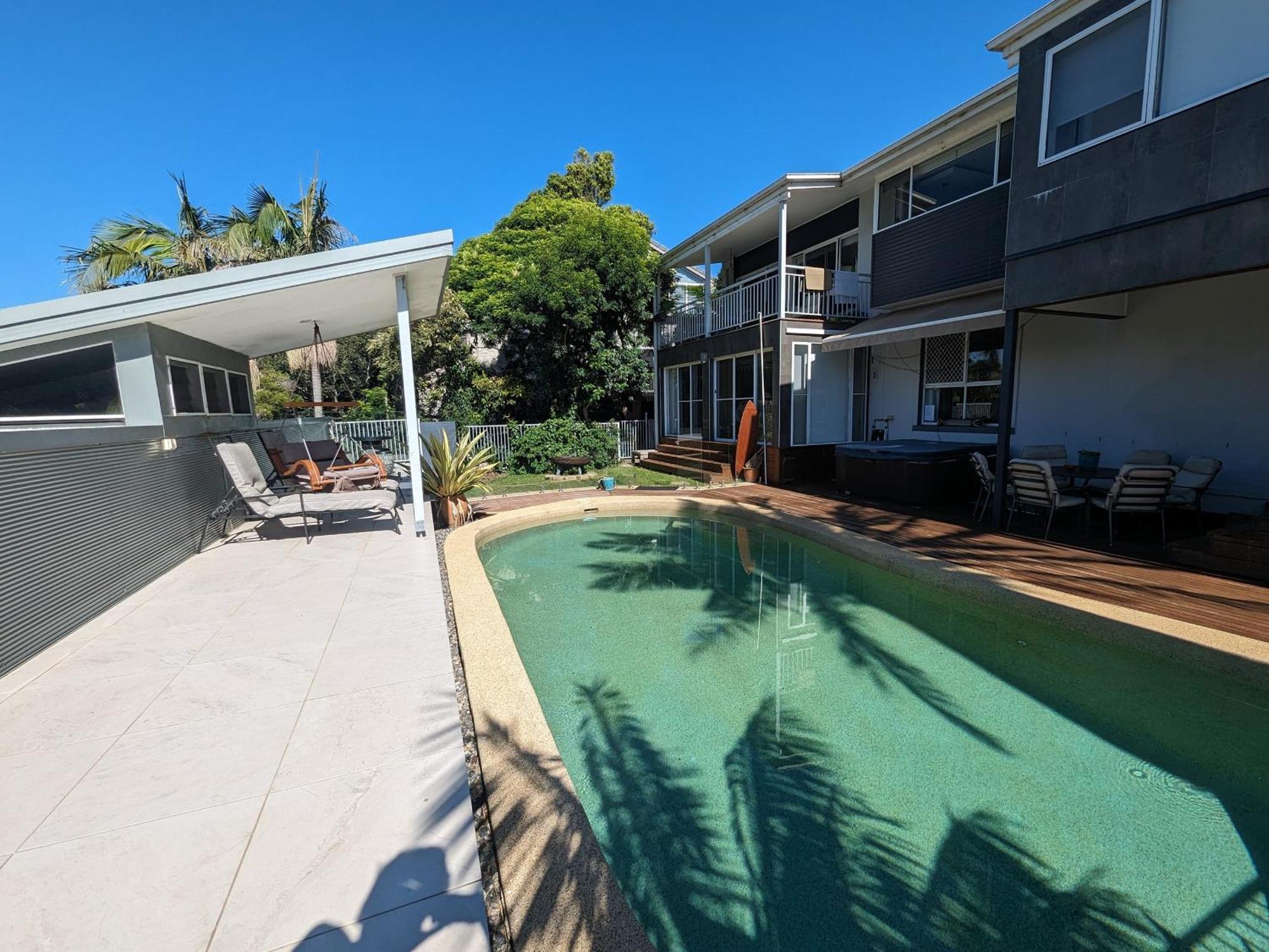 Ferienwohnung Phoenix Oasis, Family And Pet Friendly, With Private Pool And Spa Port Macquarie Exterior foto