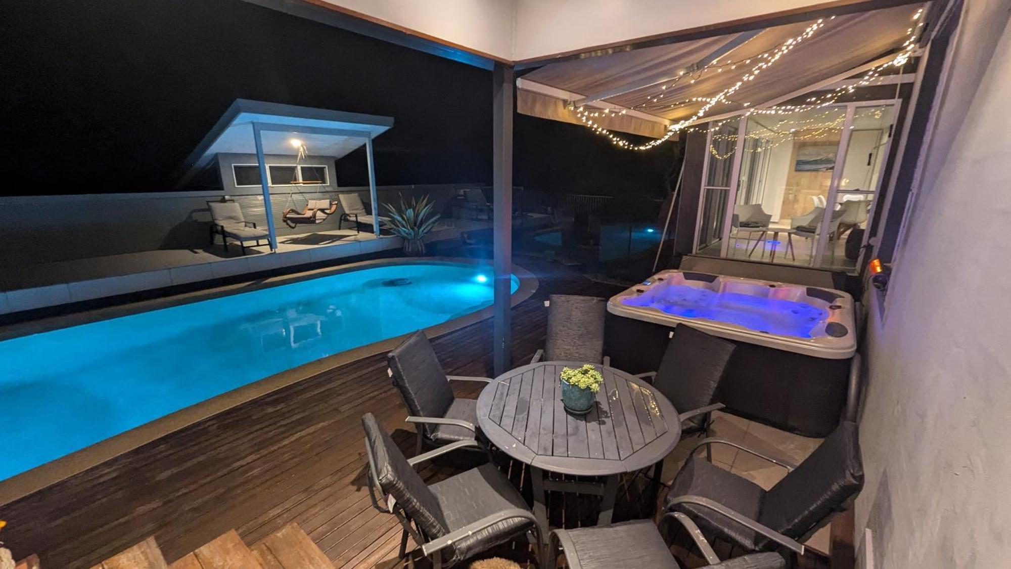 Ferienwohnung Phoenix Oasis, Family And Pet Friendly, With Private Pool And Spa Port Macquarie Exterior foto